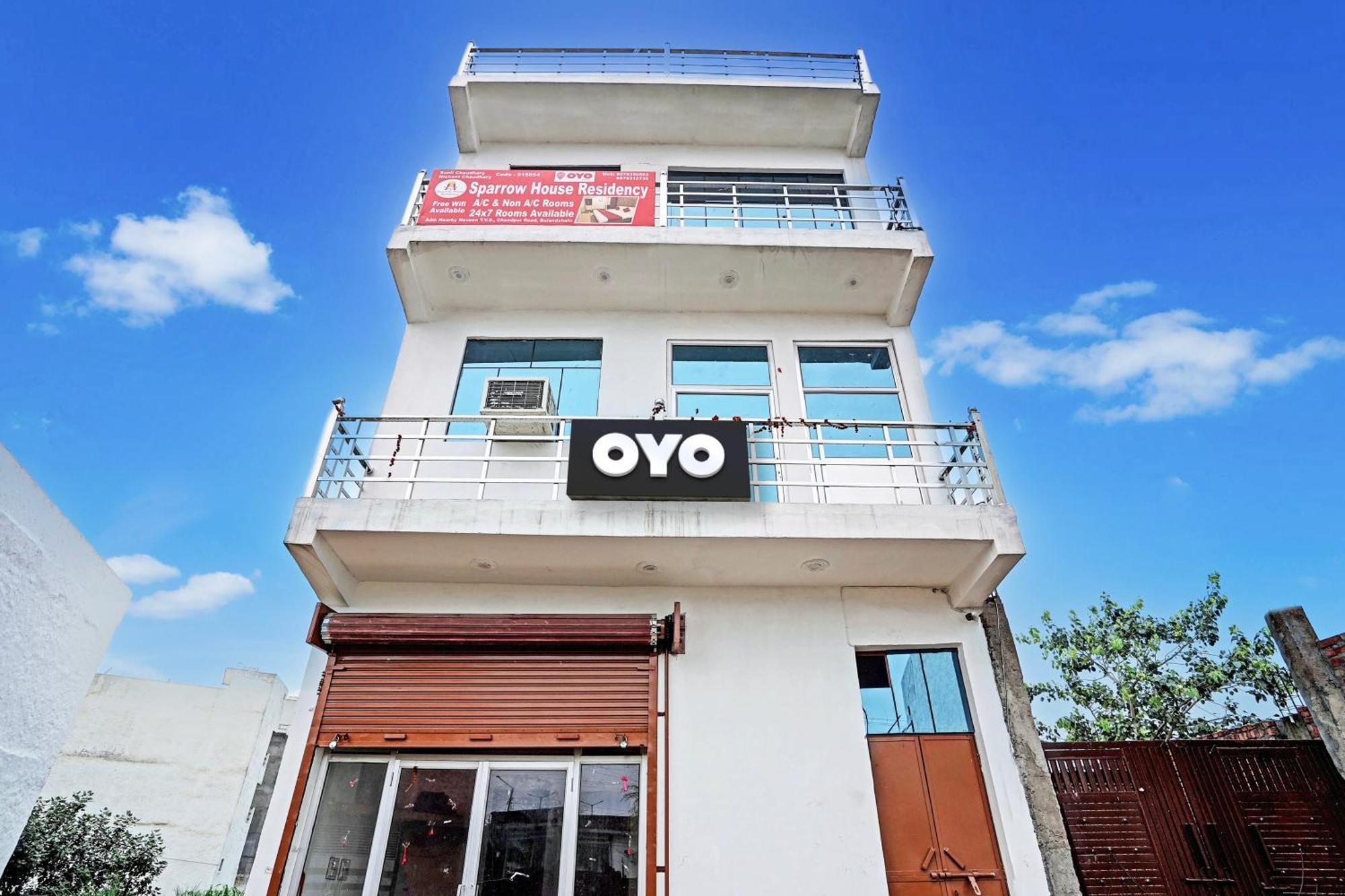 Hotel O Sparrow House Residency Bulandshahr Extérieur photo